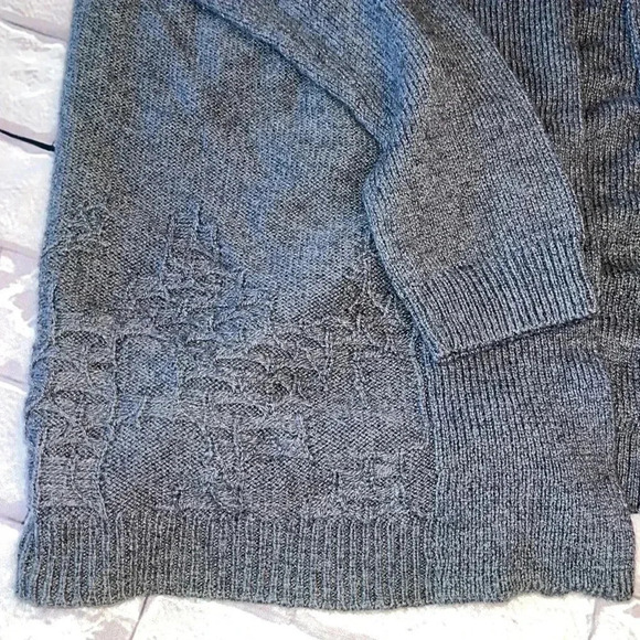 GAP gray open cardigan sweater - Picture 2 of 5